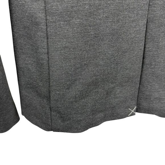 Kenneth Cole New York Mens Gray Ponte Thick Knit Blazer Suit Jacket Stretch 40 - Picture 11 of 16